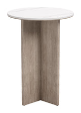 Oceanveil White Outdoor Side Table by Zuomod at Eve Furniture