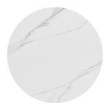 Oceanveil White Outdoor Side Table by Zuomod at Eve Furniture