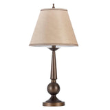 Ochanko Cone shade Table Lamps Bronze/Beige (Set of 2)