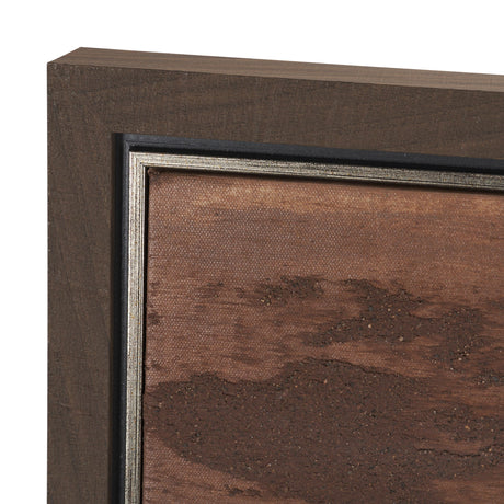 Ochre by Mercana Studio a Hand Embellished Textured Framed Canvas by Mercana at Eve Furniture