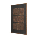 Ochre Drift by Mercana Studio Handmade Original Framed Artwork Matted under Glass by Mercana at Eve Furniture