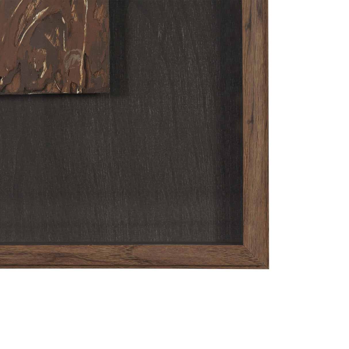 Ochre Drift by Mercana Studio Handmade Original Framed Artwork Matted under Glass by Mercana at Eve Furniture