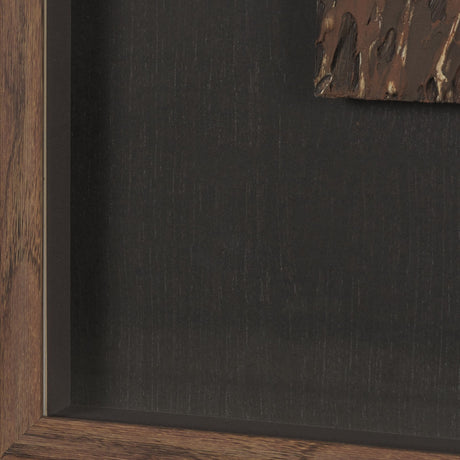 Ochre Drift by Mercana Studio Handmade Original Framed Artwork Matted under Glass by Mercana at Eve Furniture