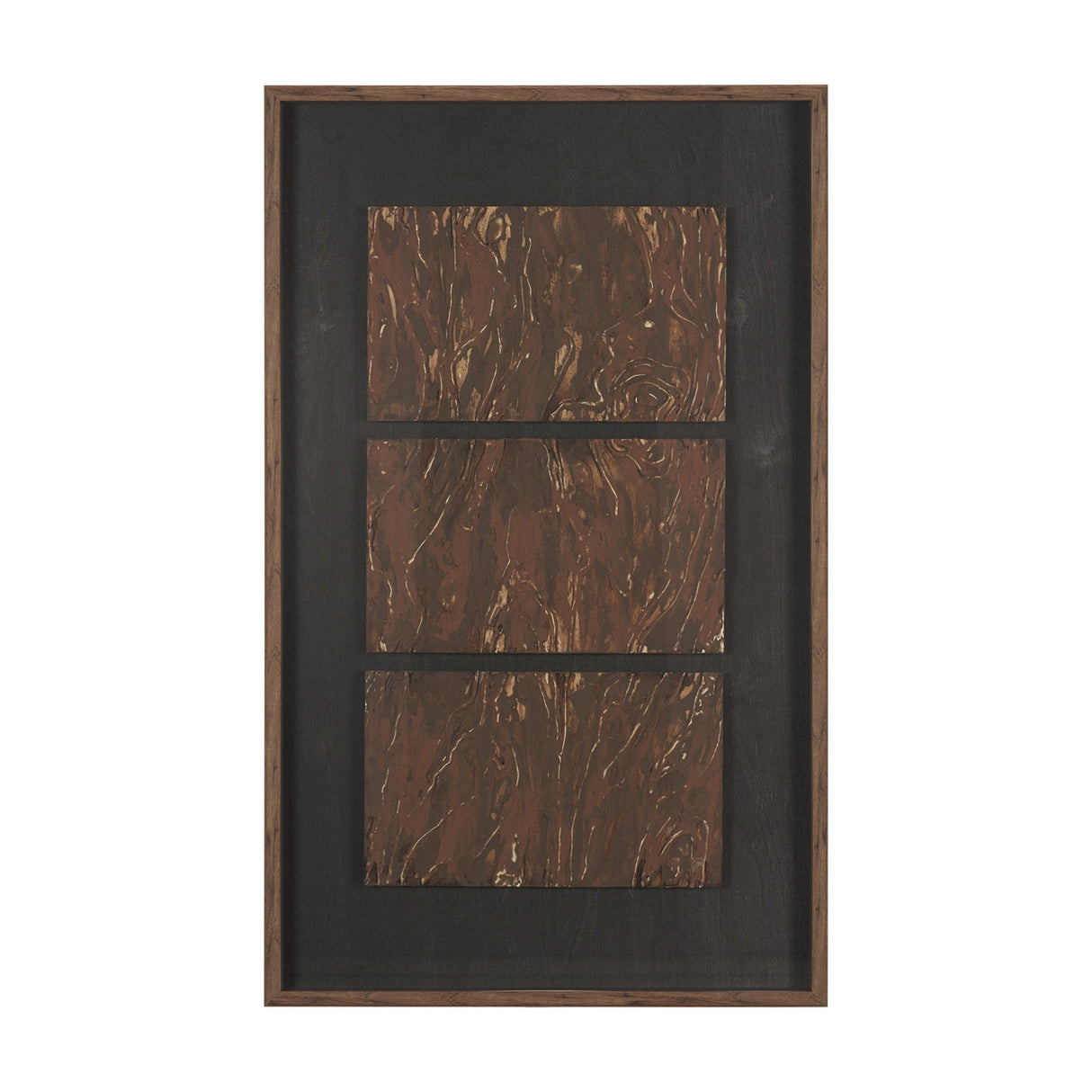 Ochre Drift by Mercana Studio Handmade Original Framed Artwork Matted under Glass by Mercana at Eve Furniture