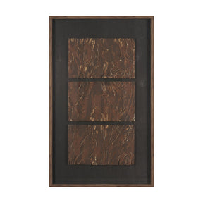 Ochre Drift by Mercana Studio Handmade Original Framed Artwork Matted under Glass by Mercana at Eve Furniture