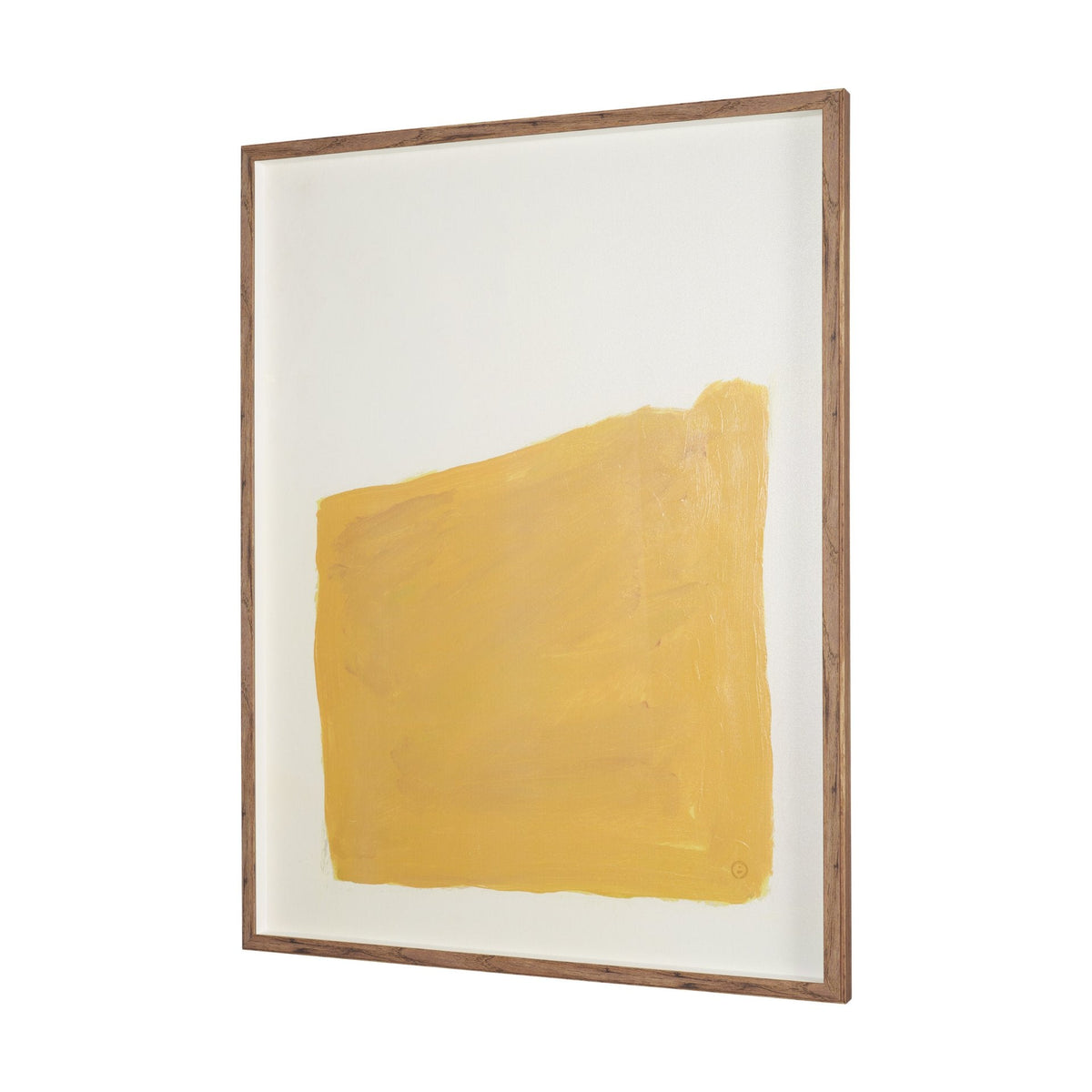 Ochre Horizon by Mercana Studio Textured Framed Artwork Matted under Glass by Mercana at Eve Furniture