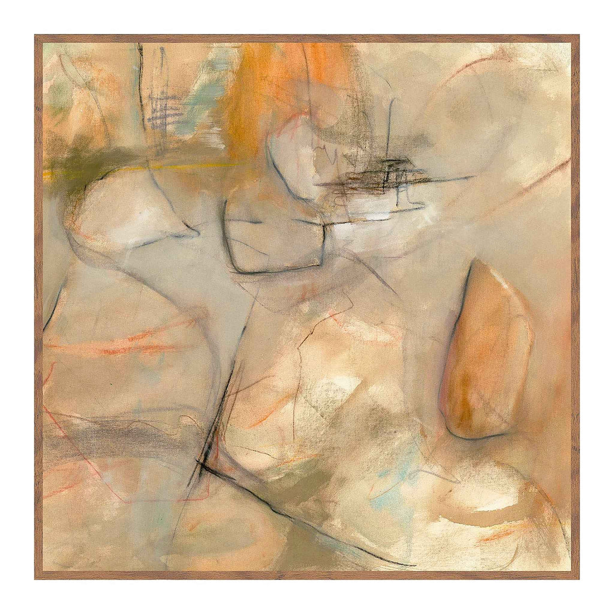 Ochre I Beige Painting by Buddy Whitlock by Classic Home at Eve Furniture