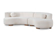 Octavia Ivory Sectional by Classic Home at Eve Furniture