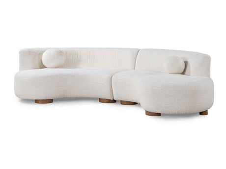 Octavia Ivory Sectional by Classic Home at Eve Furniture