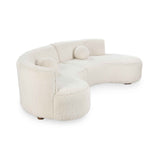 Octavia Vanilla 2 Piece Sectional by Classic Home at Eve Furniture