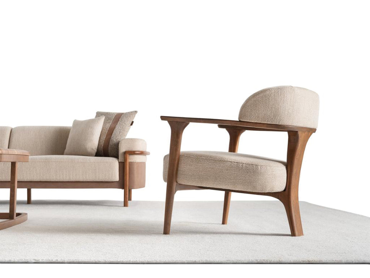 Od Cream Chair by Furnia at Eve Furniture