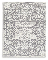 Oddetteley Gray/Ivory Large Rug