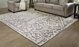 Oddetteley Gray/Ivory Large Rug