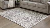 Oddetteley Gray/Ivory Medium Rug