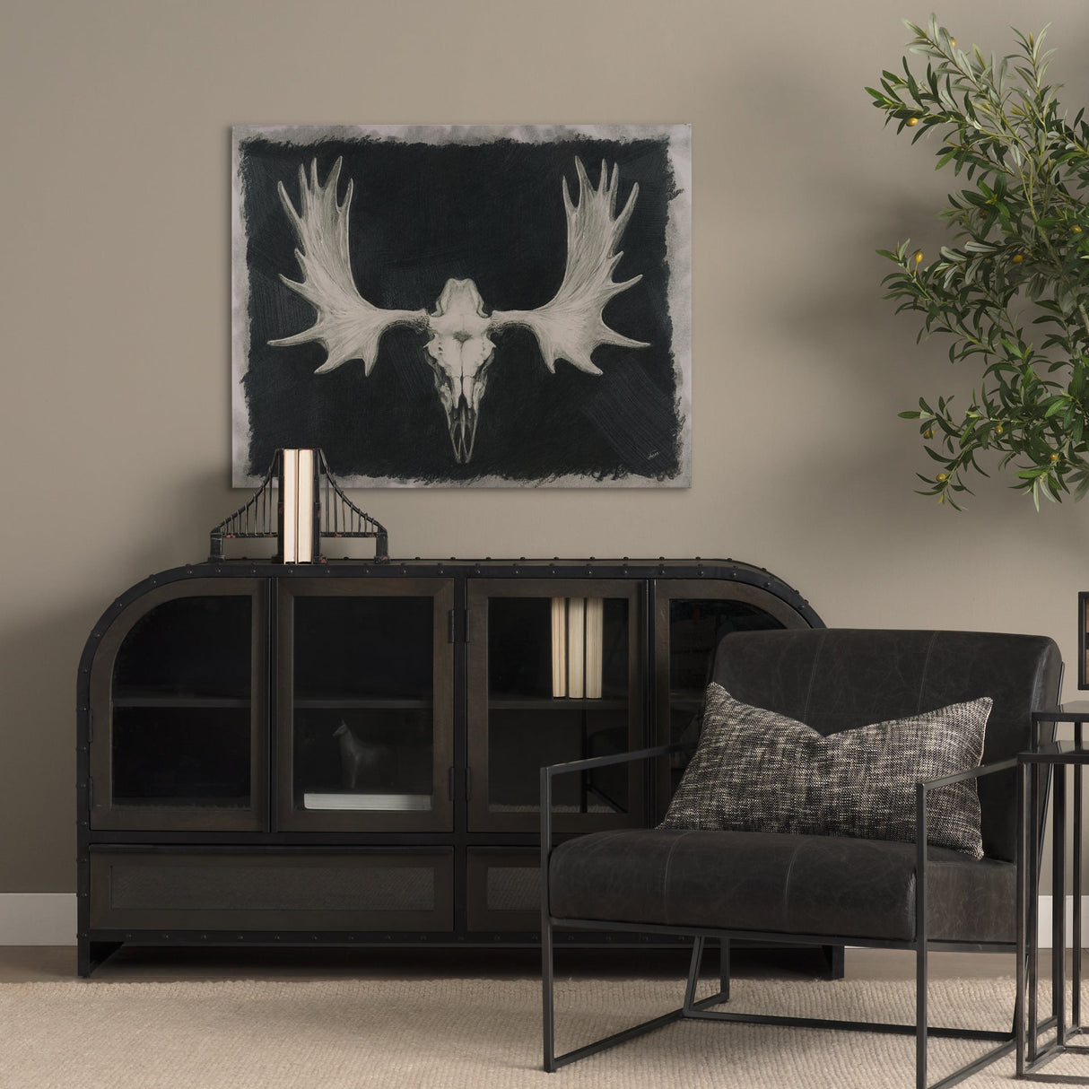 Oddment by Mercana Studio Hand-Embellished Textured Artwork by Mercana at Eve Furniture
