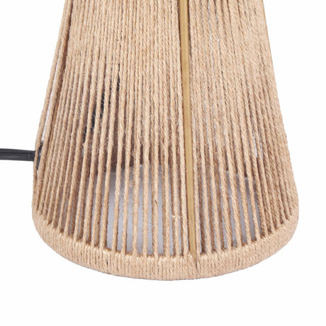 Oddy Jute Table Lamp by TOV Furniture at Eve Furniture