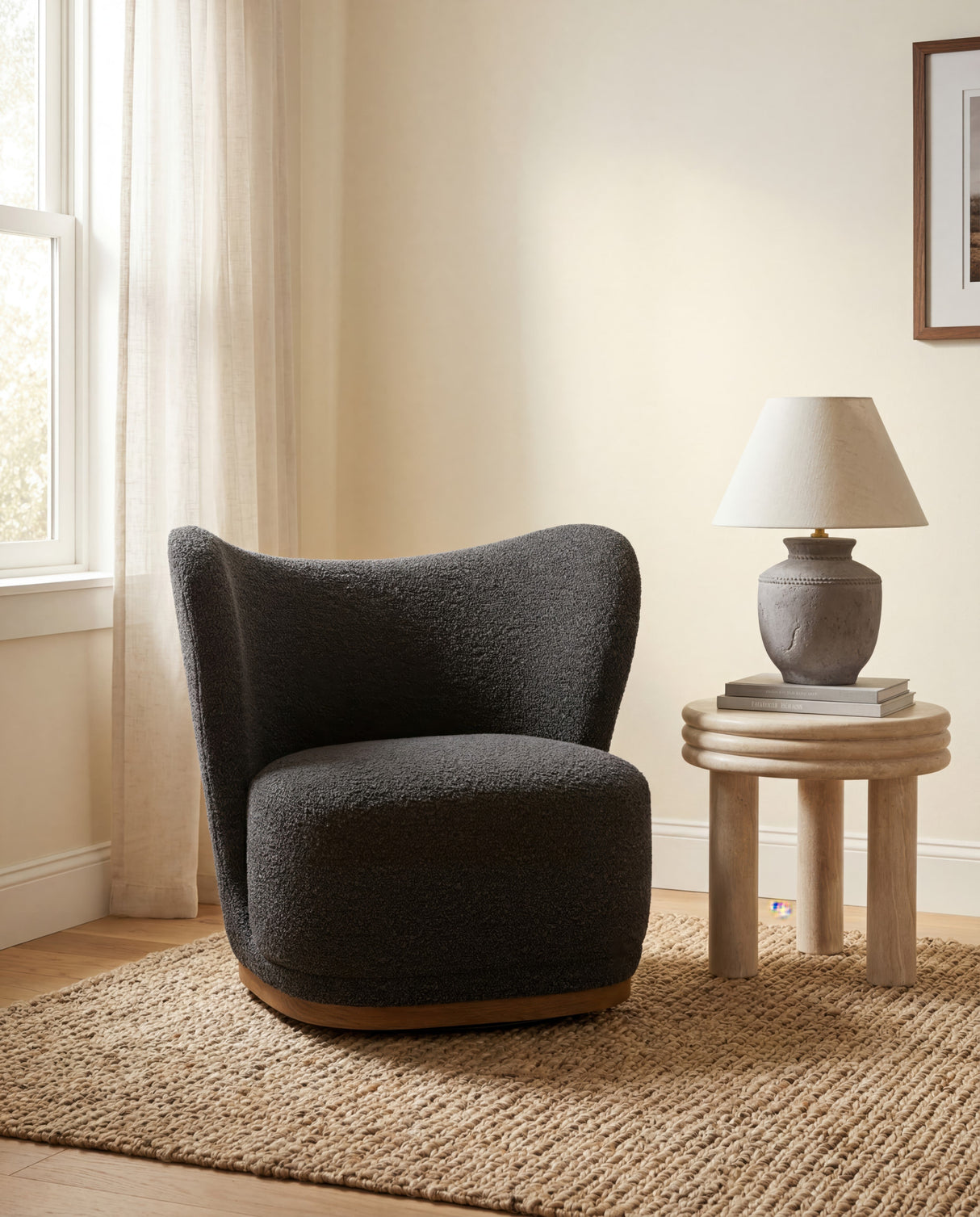 Odell Swivel Chair by Co.House Designs at Eve Furniture