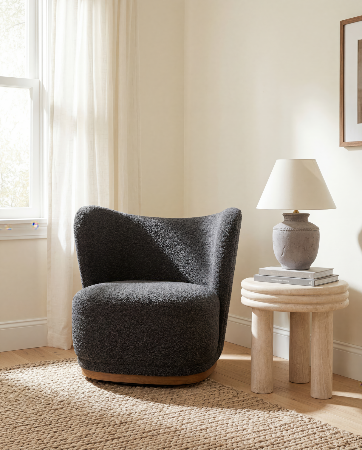 Odell Swivel Chair by Co.House Designs at Eve Furniture