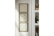 Odella Cream/Taupe Wall Decor by Ashley at Eve Furniture
