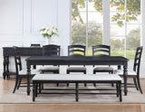 Odessa 66-84-inch Dining Table w/18-inch leaf by Steve Silver at Eve Furniture