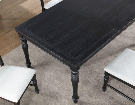 Odessa 66-84-inch Dining Table w/18-inch leaf by Steve Silver at Eve Furniture