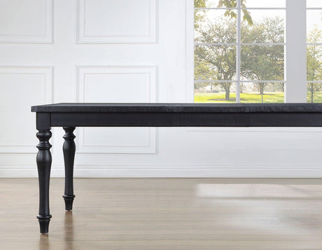 Odessa 66-84-inch Dining Table w/18-inch leaf by Steve Silver at Eve Furniture