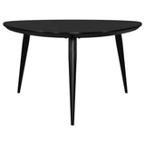 Odessa Black 3-Piece Triangular Coffee and End Table Set by Coaster at Eve Furniture