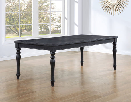 Odessa Black Dining Room Set by Steve Silver at Eve Furniture