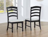 Odessa Black Dining Room Set by Steve Silver at Eve Furniture