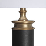 Odessa Black/Gold Table Lamp (Set of 2) by Crestview at Eve Furniture