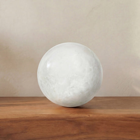 Odessa Green Onyx Marble Sphere Tabletop Accent by MOES at Eve Furniture