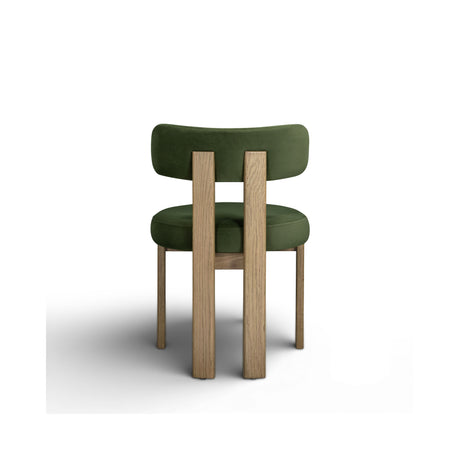 Odessa Green Performance Velvet Dining Chair by TOV Furniture at Eve Furniture
