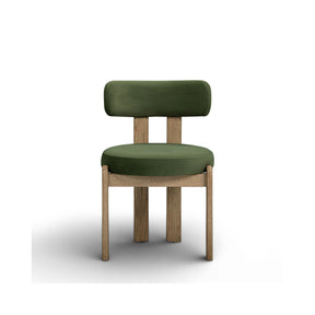 Odessa Green Performance Velvet Dining Chair by TOV Furniture at Eve Furniture