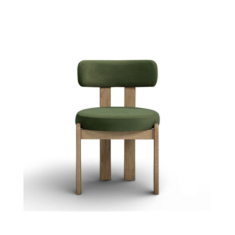 Odessa Green Performance Velvet Dining Chair by TOV Furniture at Eve Furniture