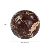 Odessa Red Levanto Marble Tabletop by MOES at Eve Furniture