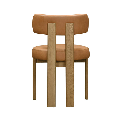 Odessa Vegan Leather Dining Chair by TOV Furniture at Eve Furniture