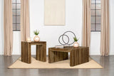 Odilia Auburn 2-Piece Solid Wood Coffee and End Table Set by Coaster at Eve Furniture