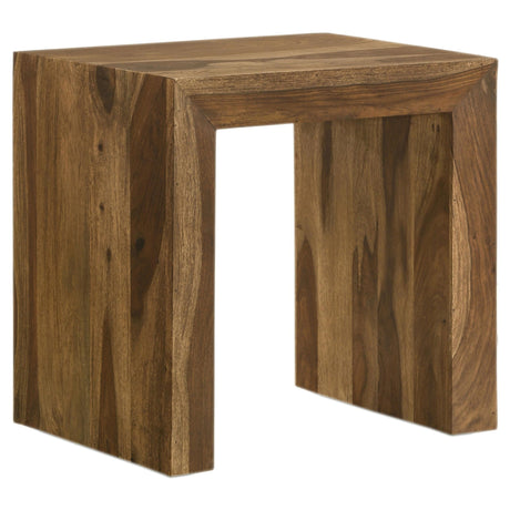 Odilia Auburn 3-Piece Solid Wood Coffee and End Table Set by Coaster at Eve Furniture