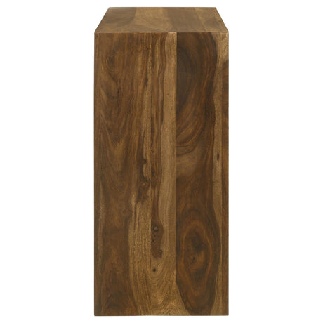 Odilia Auburn Rectangular Solid Wood Sofa Table by Coaster at Eve Furniture
