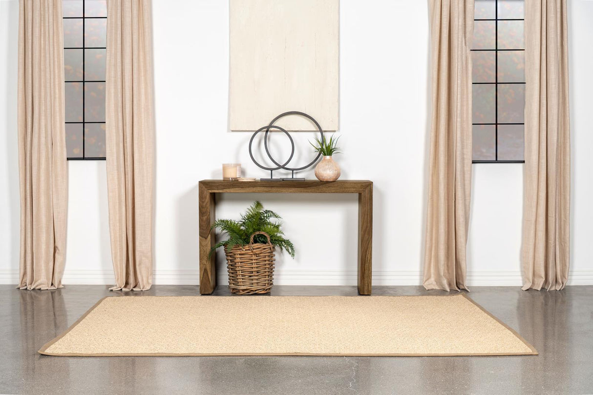 Odilia Auburn Rectangular Solid Wood Sofa Table by Coaster at Eve Furniture