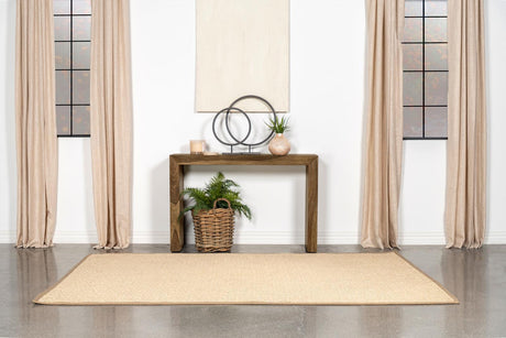 Odilia Auburn Rectangular Solid Wood Sofa Table by Coaster at Eve Furniture