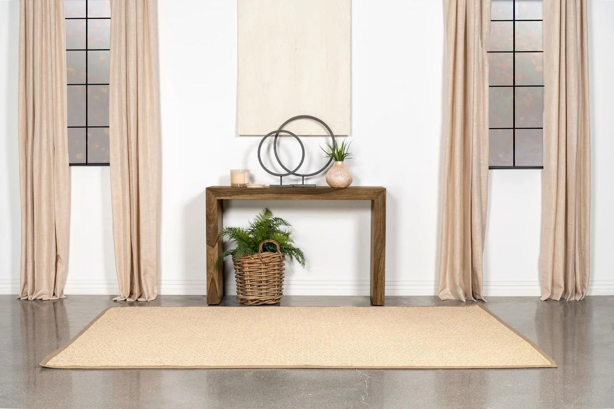 Odilia Auburn Rectangular Solid Wood Sofa Table by Coaster at Eve Furniture