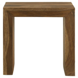 Odilia Rectangular Solid Wood End Table Auburn by Coaster at Eve Furniture