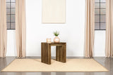 Odilia Rectangular Solid Wood End Table Auburn by Coaster at Eve Furniture