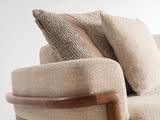 Odin 4-pieces (4 Seater Sofa & 3 Seater Sofa & 2 Chair) Livingroom Set Cream by Furnia at Eve Furniture