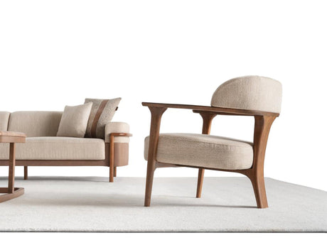 Odin Cream Chair by Furnia at Eve Furniture