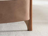 Odin Cream Convertible 4 Seater Sofa by Furnia at Eve Furniture