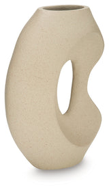 Odion Stone Vase by Ashley at Eve Furniture