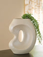 Odion Stone Vase by Ashley at Eve Furniture