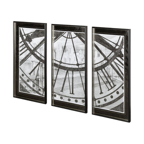 Of Time and The River I by Mercana Studio Hand Embellished Framed Art Print Matted under Glass by Mercana at Eve Furniture